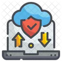 Cloud Data Security Cloud Internet Icon