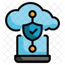 Cloud Data Security  Icon