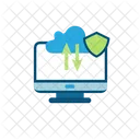 Cloud Data Security  Icon