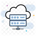 Cloud Data Server  Icon