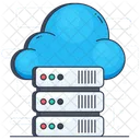 Data Server Cloud Server Cloud Computing Icon