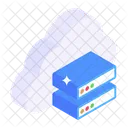Cloud Data Server Cloud Computing Cloud Storage Icon