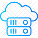 Cloud Data Server Cloud Storage Cloud Computing Icon