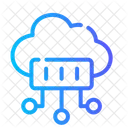 Cloud Data Server  Icon