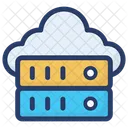 Cloud Data Server  Icon