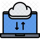 Cloud Data Sharing  Icon