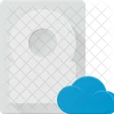 Computing Cloud Hard Disk Icon