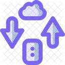 Cloud Network Pc Icon