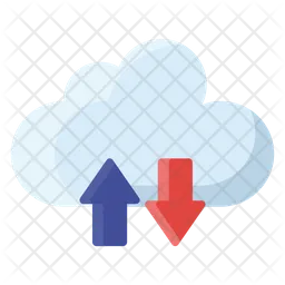 Cloud Data Transfer  Icon