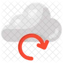Cloud Data Transfer Cloud Storage Cloud Services Icon