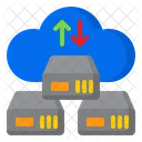 Network Transfer Cloud Icon