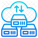 Network Transfer Cloud Icon