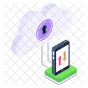 Cloud Storage Cloud Data Transfer Cloud Upload Icon