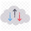 Cloud Computing Networking Web Development Icon
