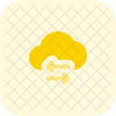 Cloud Data Transfer Cloud Transfer Cloud Icon