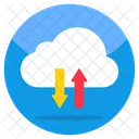 Cloud Data Transfer  Icône