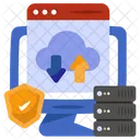 Cloud Data Transfer  Icon