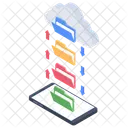 Cloud Data Transfer  Icon