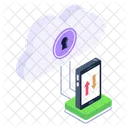 Cloud Data Transfer  Icon