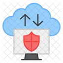 Cloud Data Transfer  Icon