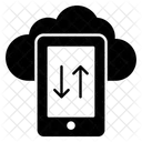 Cloud Data Transfer  Icon