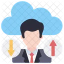 Cloud Data Transfer  アイコン