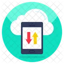 Cloud Data Transfer  Icon