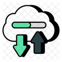 Cloud Data Transfer  Icon