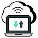 Cloud Data Transfer  Icon