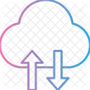 - cloud data transfer  Icon