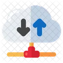 Cloud Data Transfer  Icon