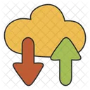 Cloud Data Transfer  Icon