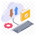 Cloud Data Cloud Upload Cloud Download Icon