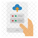 Server Uploade Cloud Icon
