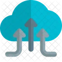 Cloud Data Upload Two  Icon