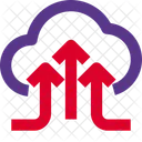 Cloud Data Upload Two  Icon