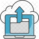 Cloud Data Uploading  Icon