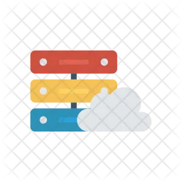 Cloud database  Icon