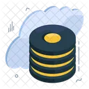 Cloud Database Cloud Data Cloud Server Icon