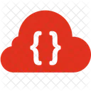 Cloud Database Computing Connection Icon