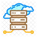 Database Cloud Computing Icon