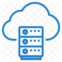 Cloud database  Icon