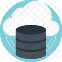 Cloud Database Network Icon