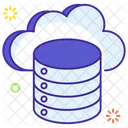 Clod Database Cloud Storage Cloud Hosting Icon