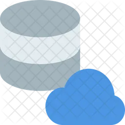 Cloud Database  Icon