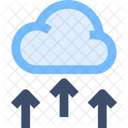 Cloud Database  Icon