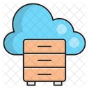 Cloud Database Storage Icon