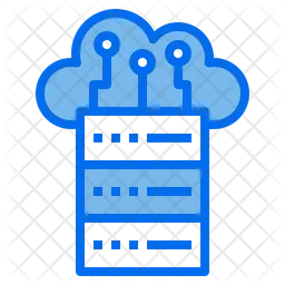 Cloud Database  Icon