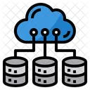 Cloud database  Icon