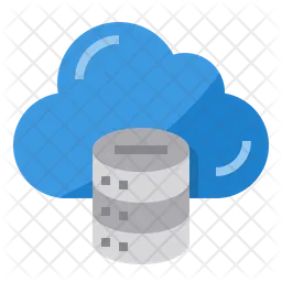 Cloud database  Icon